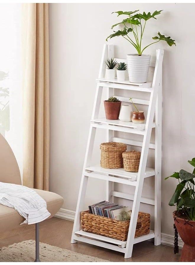 4-Tier Ladder Shelf
