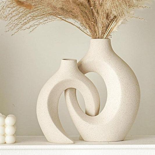 Ceramic Snuggle Vases