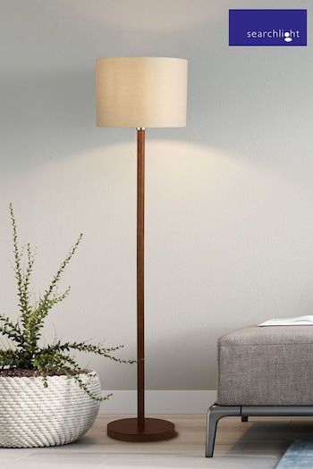 Solis Wooden Floor Lamp