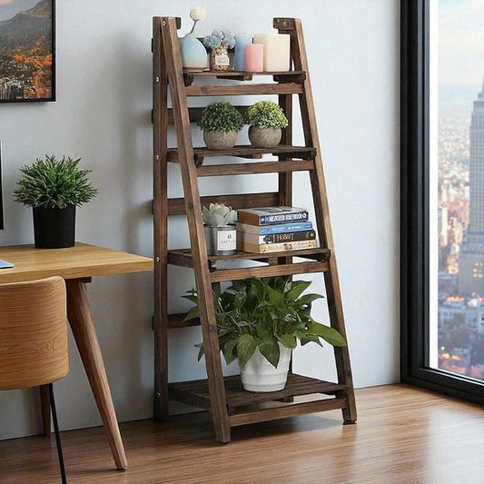 4-Tier Ladder Shelf