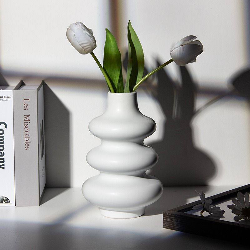 Nora Ceramic Tire Vase