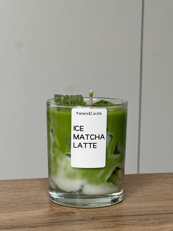 Iced Matcha Latte Scented Candle
